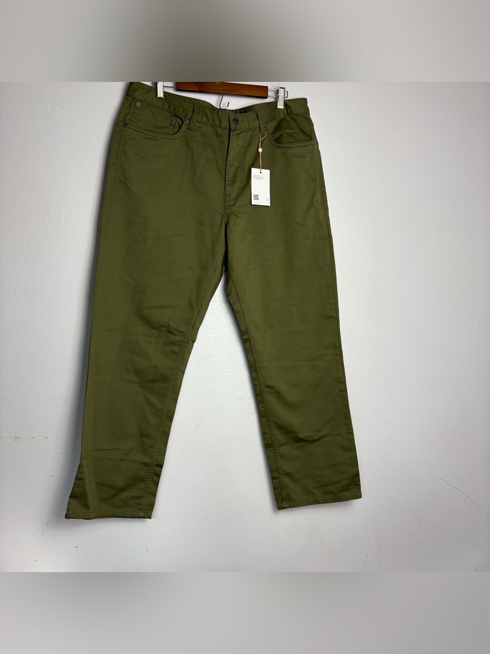 Quince Olive Green Men's Chinos